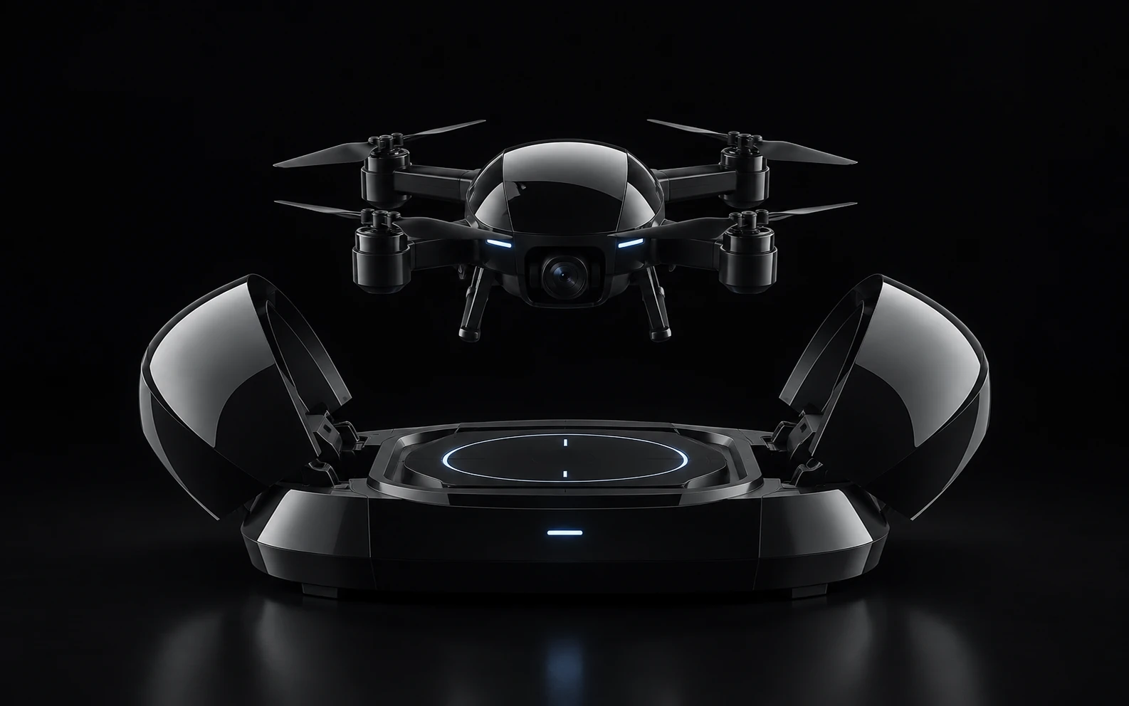 Autonomous perimeter security quadcopter